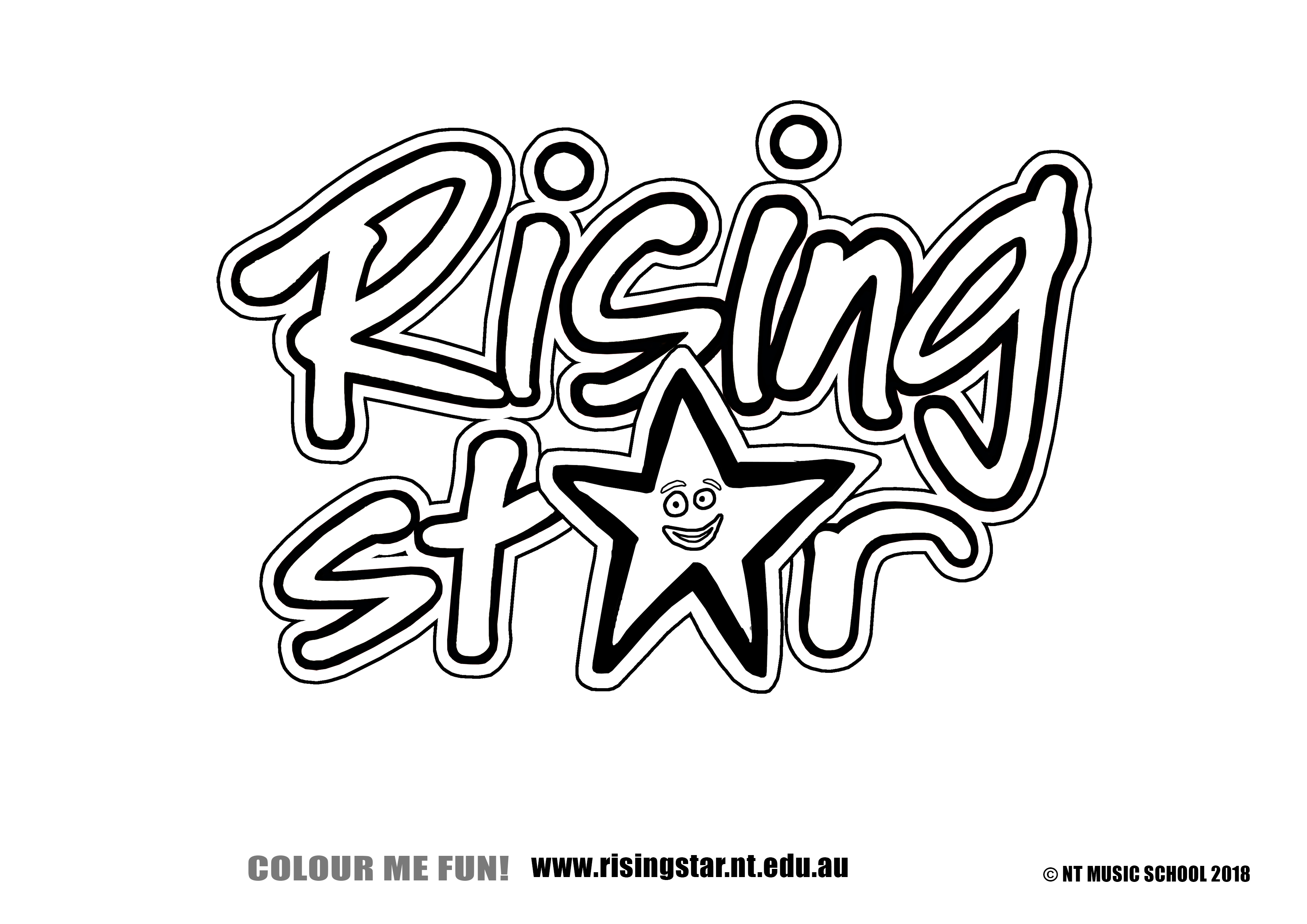 Illustrations of rising star logo design concept posters for the wall •  posters web, faster, social | myloview.com